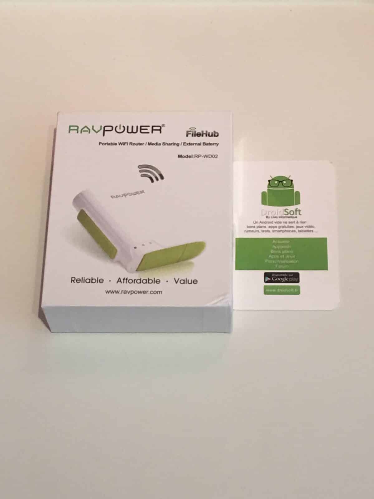 Test du FileHub RAVPower RP-WD02 6 en 1 Accessoires