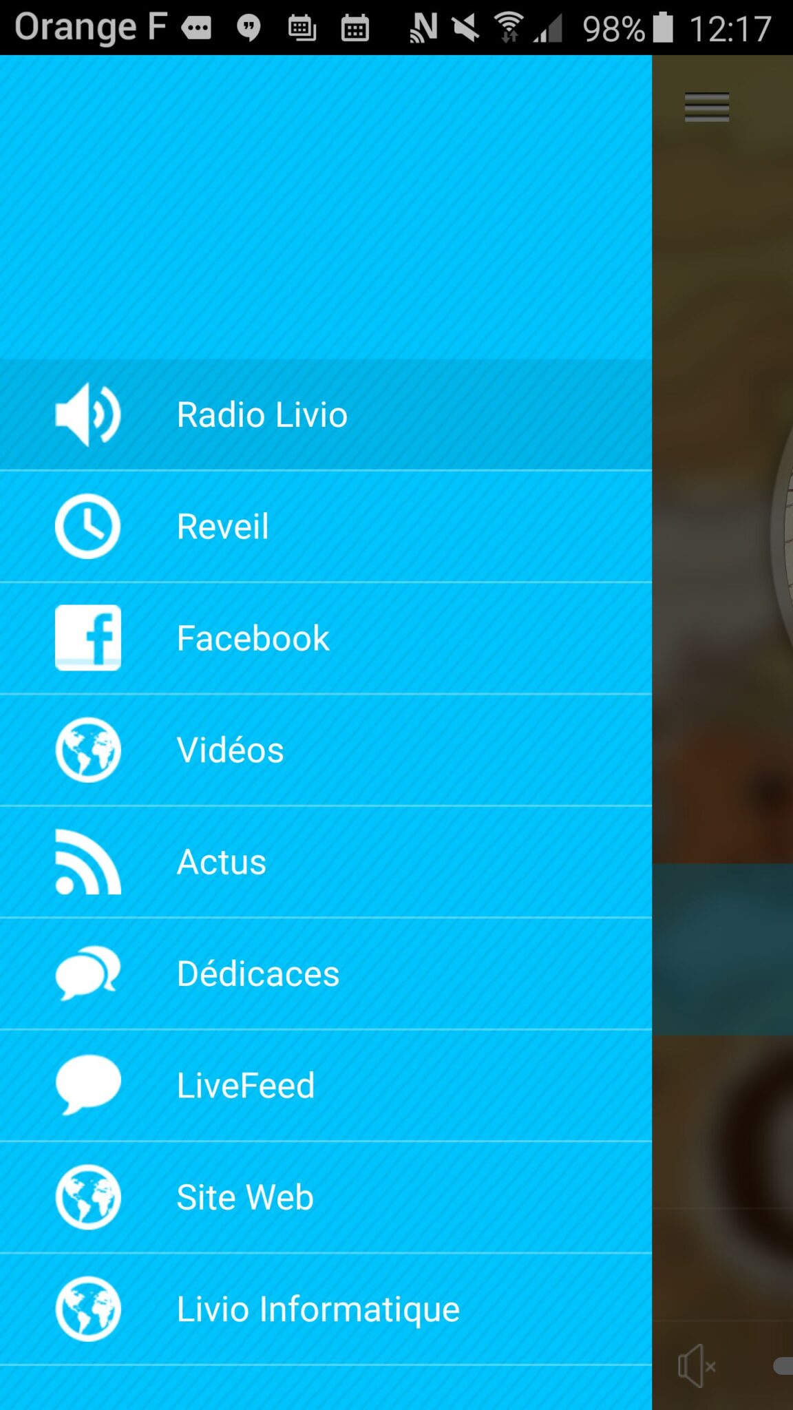 Radio Livio se met à jour ! Applications