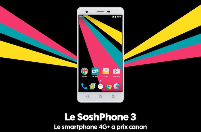 , Sosh dévoile le SoshPhone 3