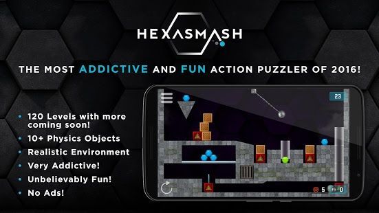 HexaSmash : un jeu pour les éternels enfants Jeux Android