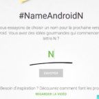 Les utilisateurs peuvent faire des suggestions de nom pour Android N et rappel des nouveautés Actualité