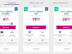 Bouygues Telecom augmente les prix des forfaits B&You Actualité