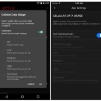 Netflix permet maintenant d’ajuster la qualité de la vidéo selon son forfait data Applications