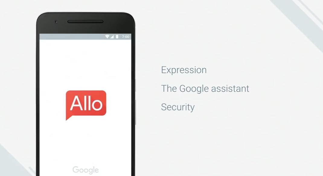 , Google présente Allo : la messagerie 3.0