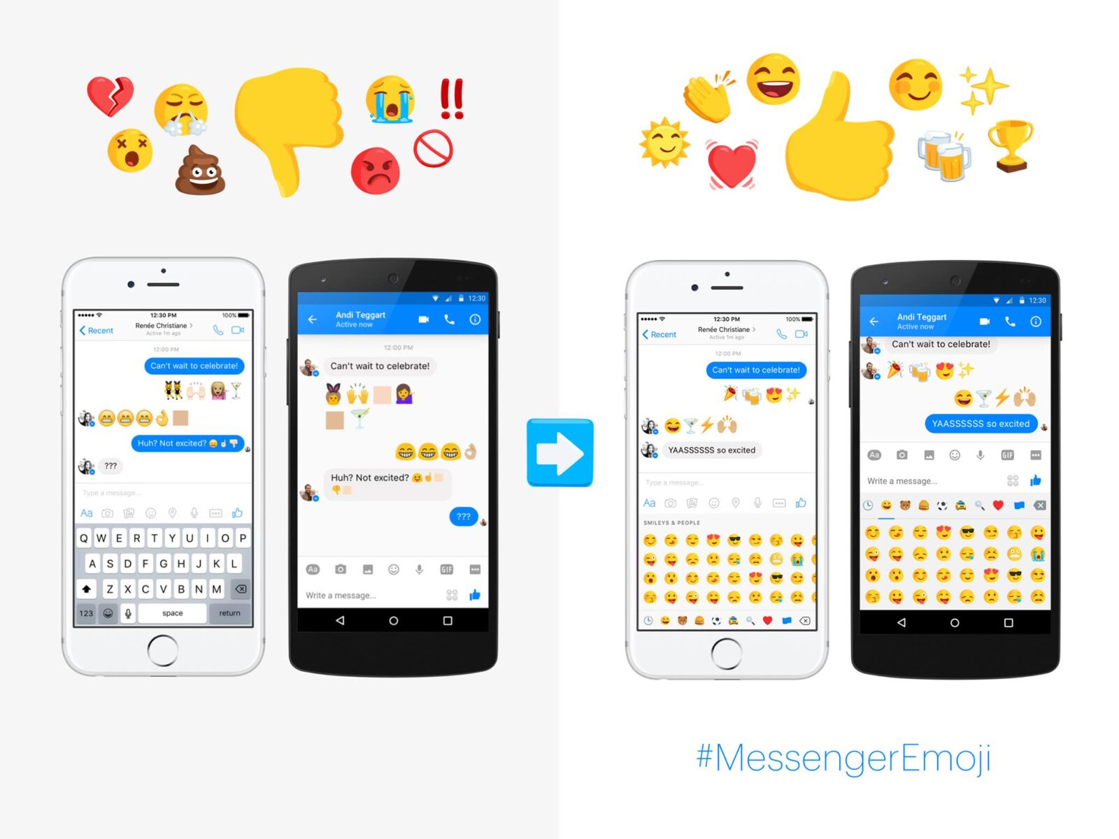 Facebook dévoile 1 500 nouveaux emojis pour plus de diversité Applications