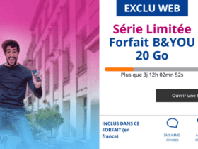 Bouygues propose son forfait 20 Go à 3,99€/mois pendant un an Bons plans