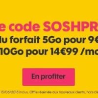 Sosh propose 10 euros de réduction pendant un an sur ses forfaits haut de gamme Bons plans