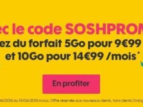 Sosh propose 10 euros de réduction pendant un an sur ses forfaits haut de gamme Bons plans