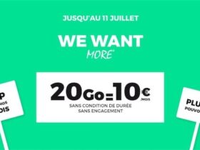 20 Go pour 10 € sans condition de durée chez RED Bons plans