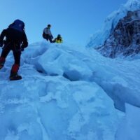 La beauté du mont Everest comme on le voit à travers le Galaxy S7 et la Gear 360 Appareils