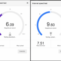 Google lance un test de débit Internet Actualité