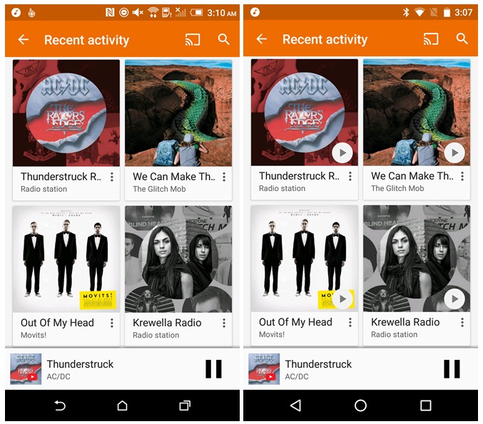 , Google Play Music est mis à jour en version 6.11 et introduit plusieurs fonctionnalités