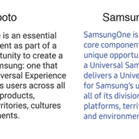 SamsungOne est la nouvelle police développée par Samsung Actualité