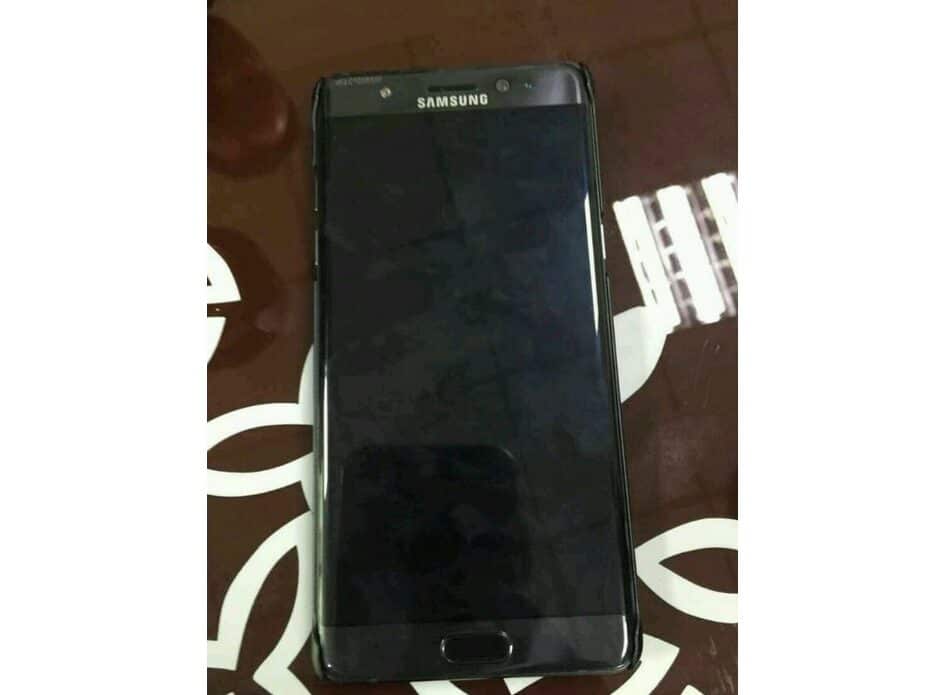 , Une photo du Samsung Galaxy Note 7 fuite