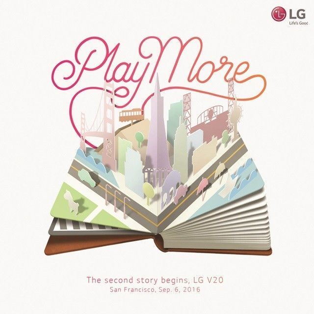 , Le LG V20 sera présenté à San Francisco le 6 septembre