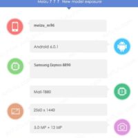 Un nouveau haut de gamme Meizu avec un SoC Samsung Exynos 8890 est apparu sur AnTuTu Appareils