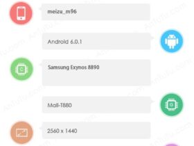 Un nouveau haut de gamme Meizu avec un SoC Samsung Exynos 8890 est apparu sur AnTuTu Appareils