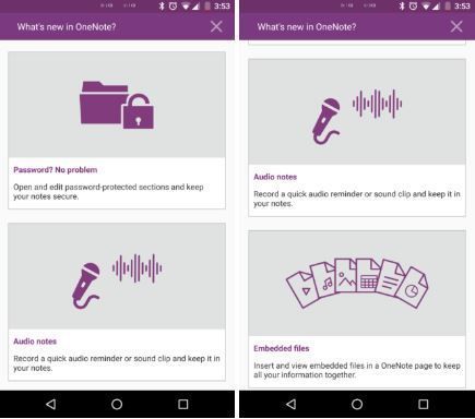 OneNote Beta pour Android est mis à jour vers la version 16.0.7341 Applications