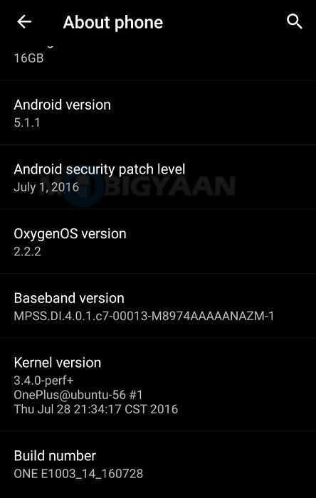 OxygenOS 2.2.2 est de sortie sur le OnePlus X Appareils