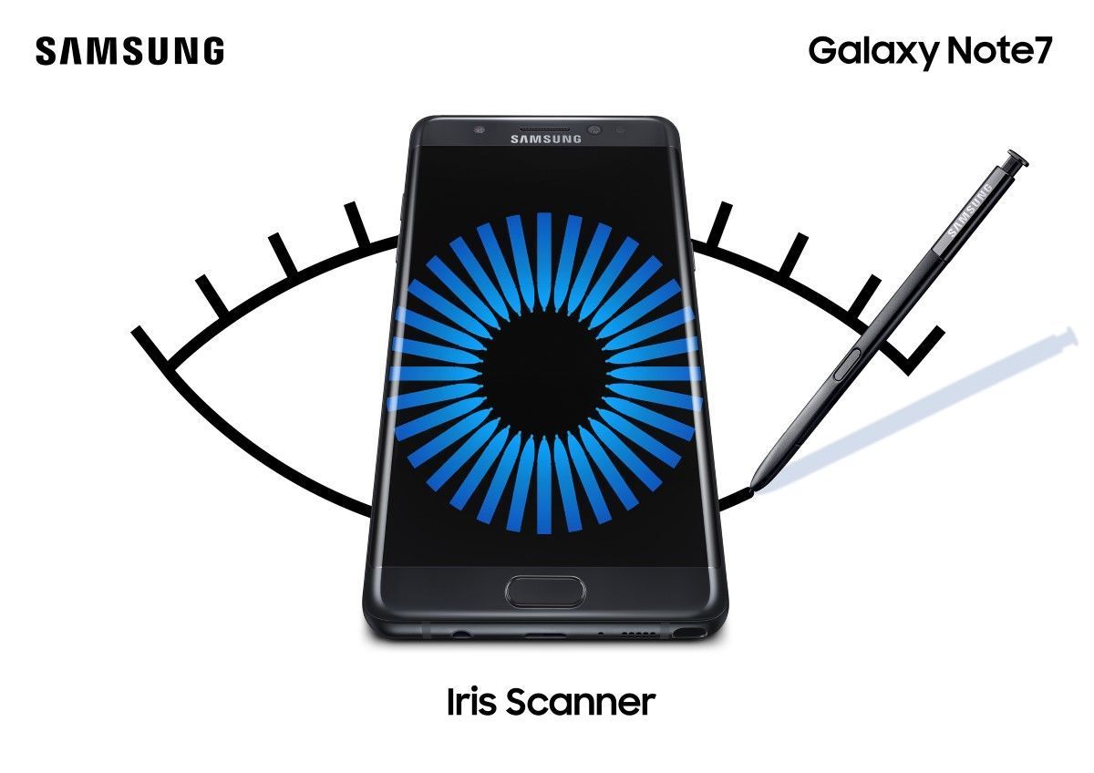 Aperçu de Samsung Cloud et du scanner d’iris du Galaxy Note 7 Appareils