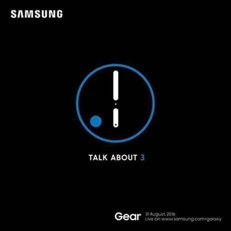 , Samsung Gear S3 confirmée pour l&rsquo;IFA 2016