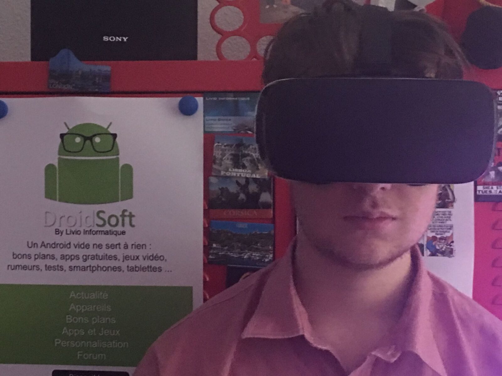 Test du casque de réalité virtuelle Samsung Gear VR Accessoires