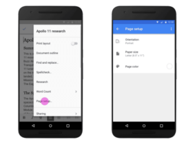 Google met à jour Docs, Sheets et Slides Applications