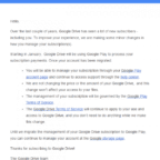 Google Drive : l’achat d’espace supplémentaire se fait maintenant par le Play Store Actualité