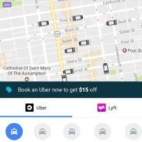 Google Maps est mis à jour et intègre Uber Applications