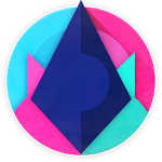 logo  ﻿Unicorn Dark - Icon Pack 