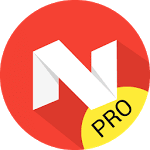 logo  N Launcher Pro - Nougat 7.0 