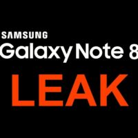 Quelques fuites sur le Galaxy note 8 Appareils