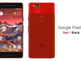 google pixel 2 rouge