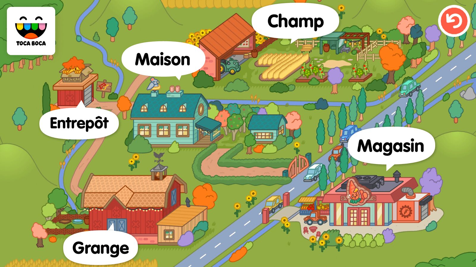 Application du jour : Toca Life Farm Applications