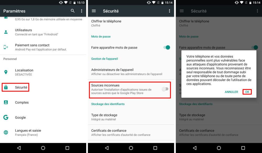 TUTO : Comment installer un fichier apk sur Android ? Tutoriels