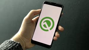 smartphone android q android 10
