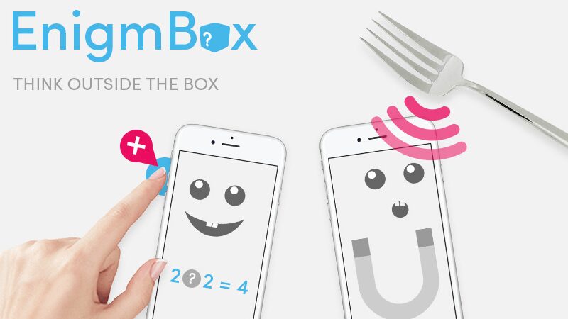 EnigmBox, EnigmBox : Réfléchissez avec votre téléphone