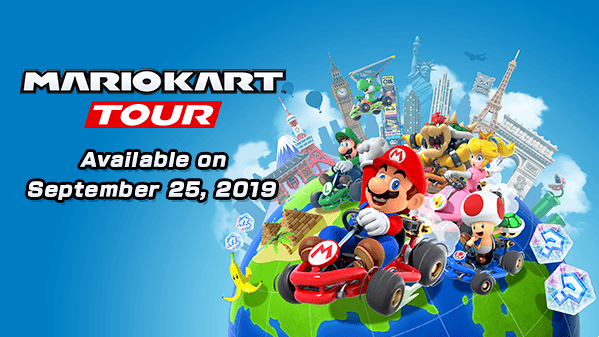 Mario Kart Tour, Mario Kart Tour : Départ le 25 septembre