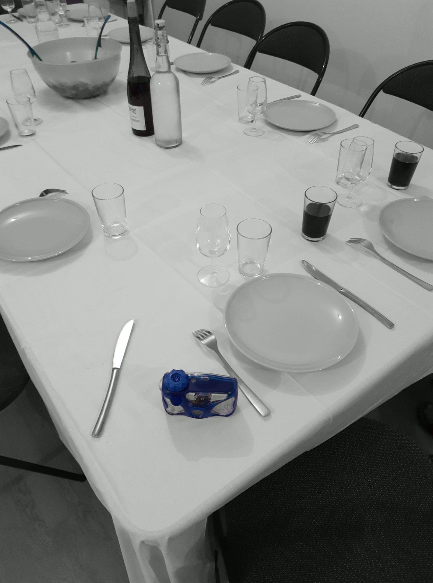 le bleu en force
