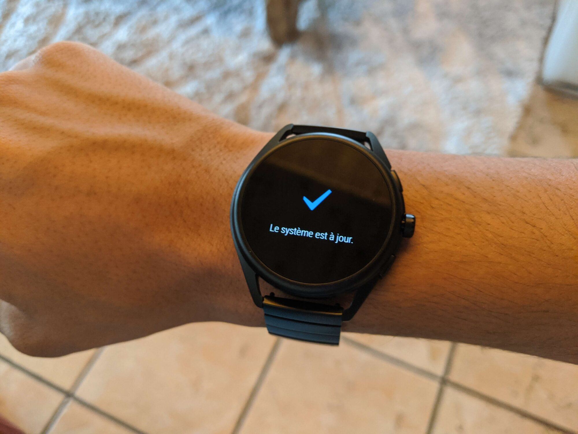 TEST – Emporio Armani Smartwatch 3 – Le prestige avant tout Android Wear