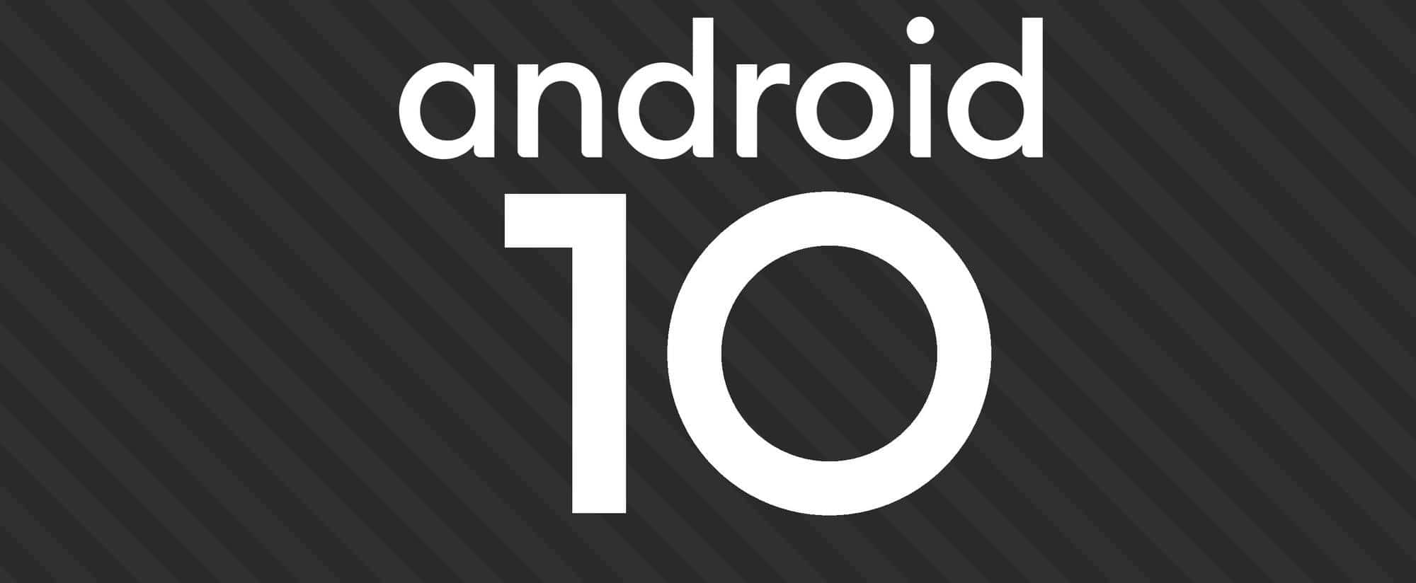 Logo d'Android 10