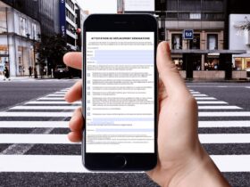 attestation de deplacement numerique sur smartphone