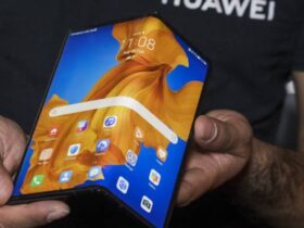 huawei smartphone pliable