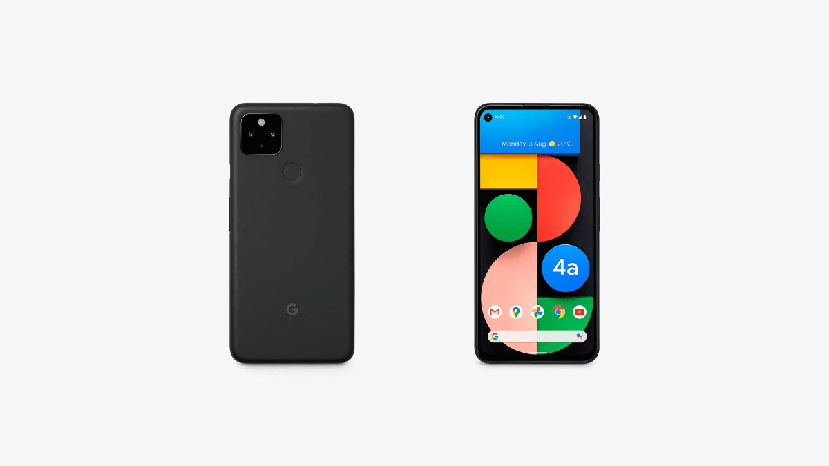 Google Pixel 4a 5G design final