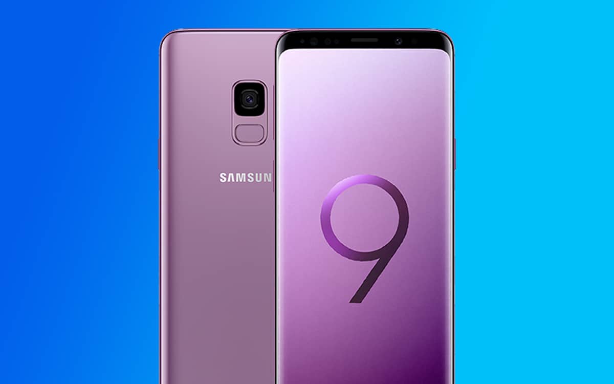 Galaxy S9 mise a jour