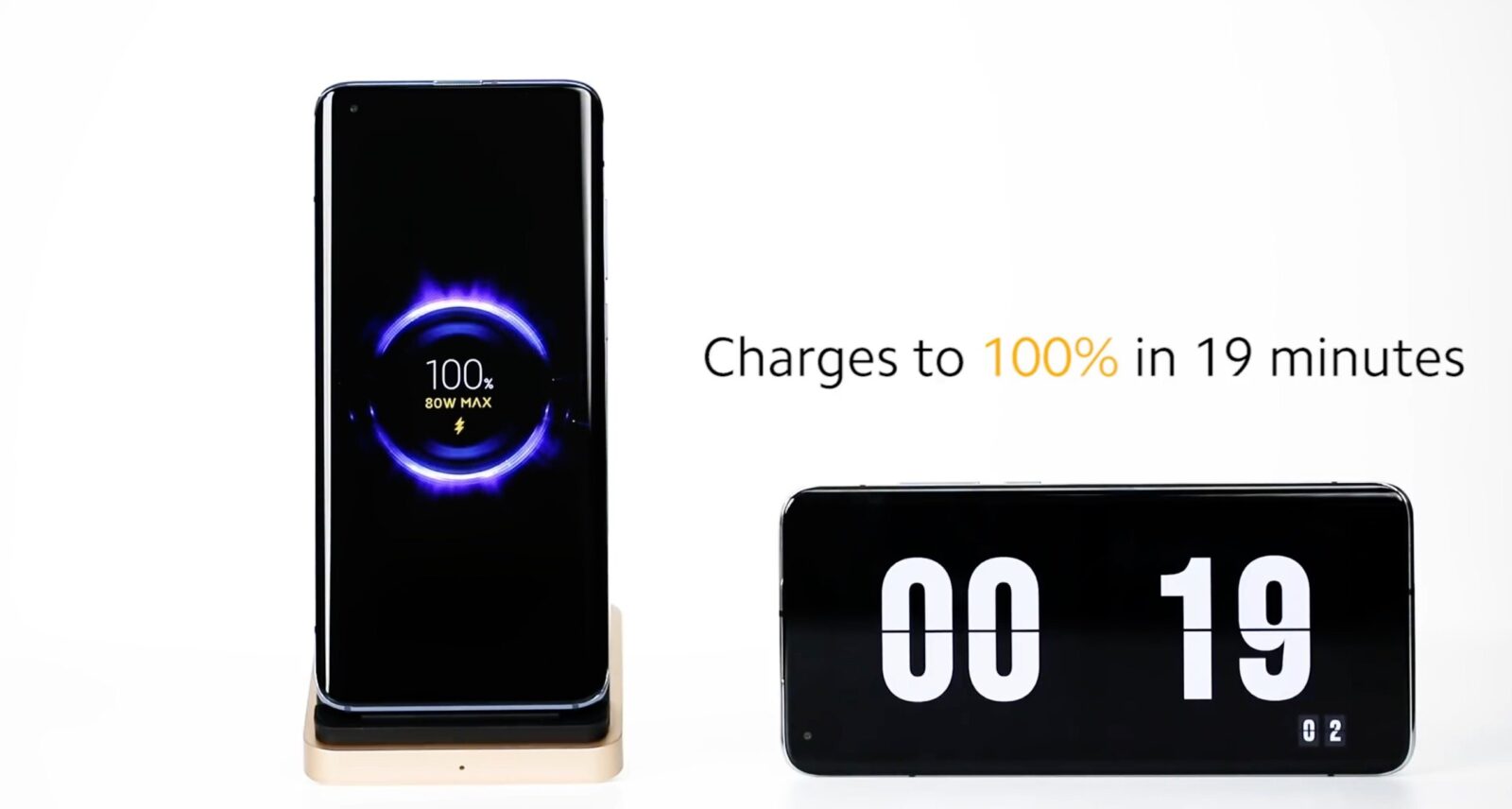 charge sans fil 80 w xiaomi