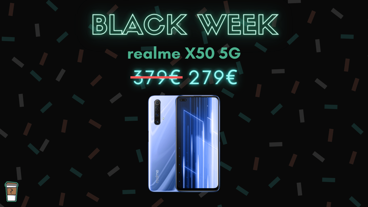 realme X50 5G bon plan black week