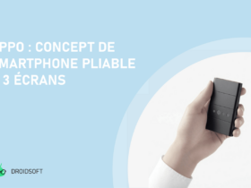 Oppo, concept de smartphone pliable à 3 écrans