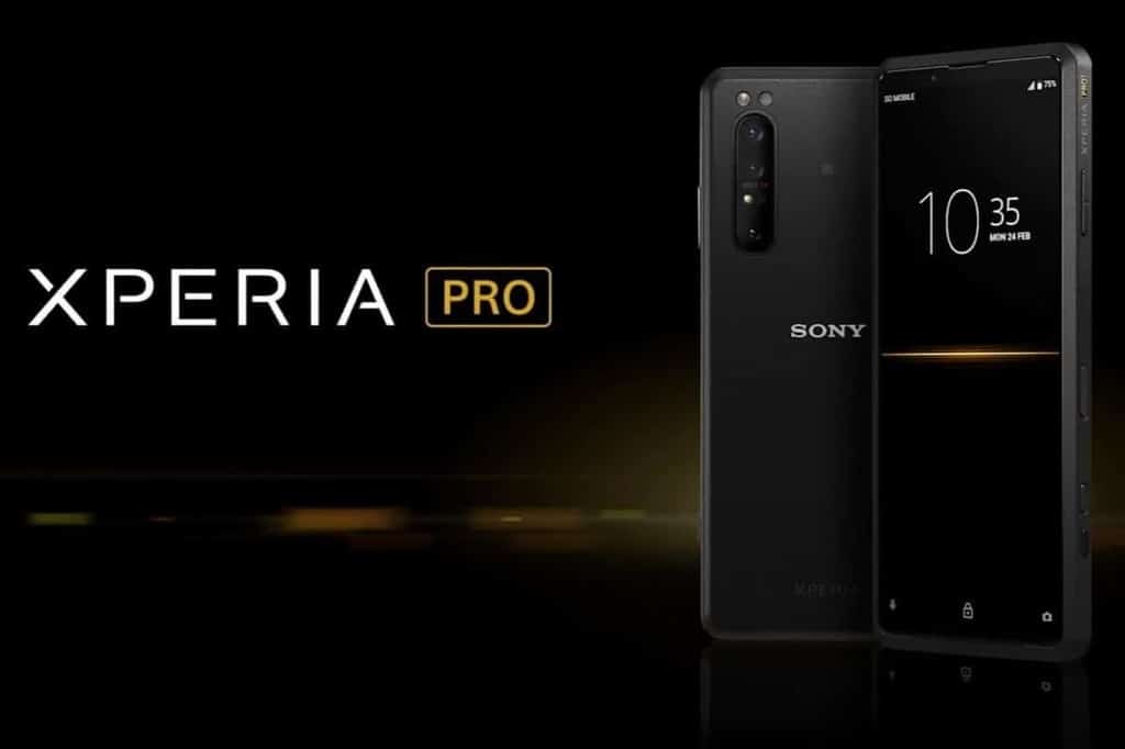 Xperia Pro, Sony Xperia Pro &#8211; Fiche produit, test et prix