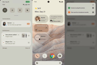 android 12 interface design os google